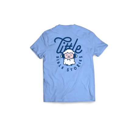 Little Lamb T-shirt Blue | StyleAndStrong