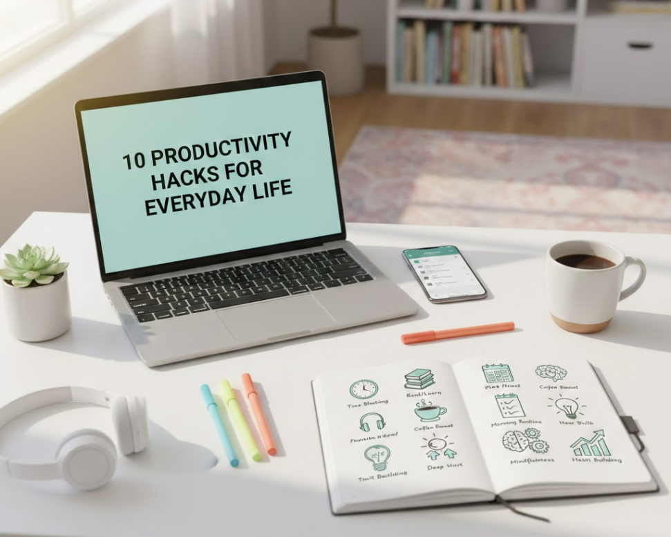 Boost Your Day with 10 Productivity Hacks for Everyday Life